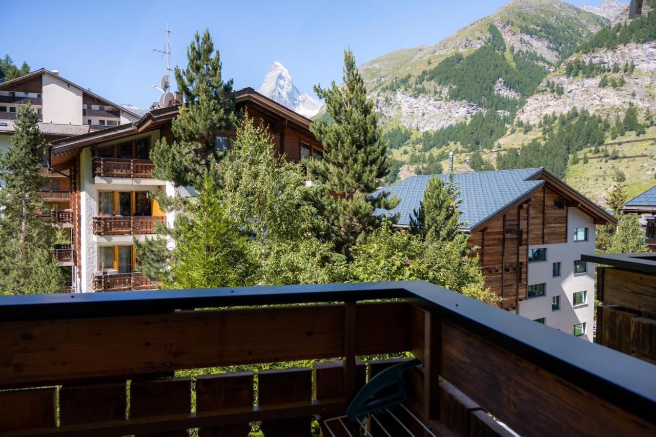Sunnaeplaetzli- Aprt. 4P Matterhorn View/Wifi Apartment Цермат Екстериор снимка